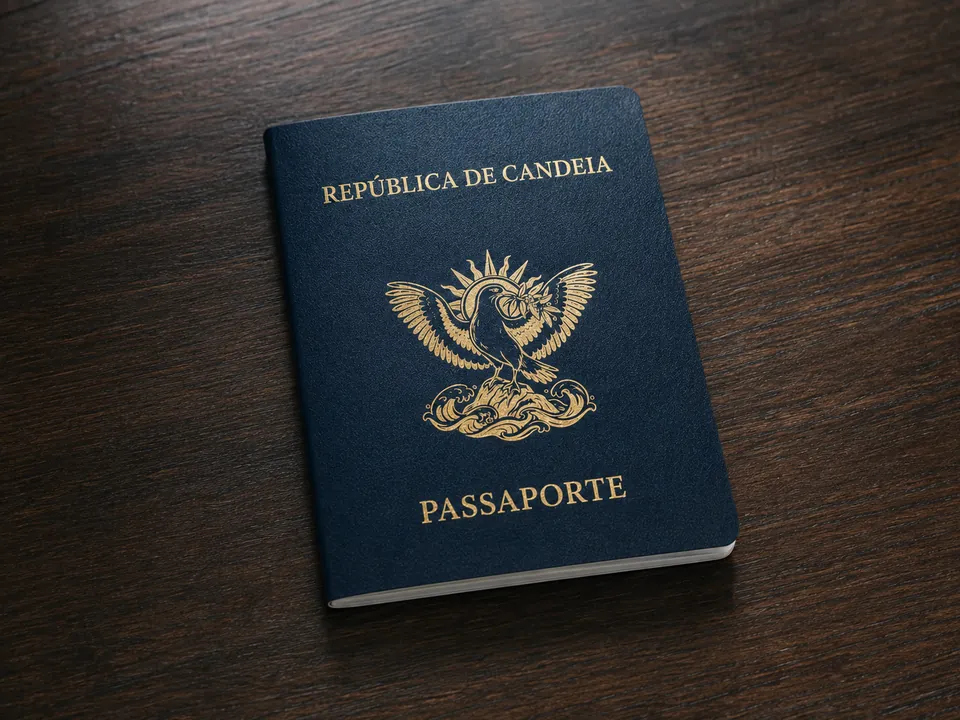 Representação visual do passaporte do projeto Candeia